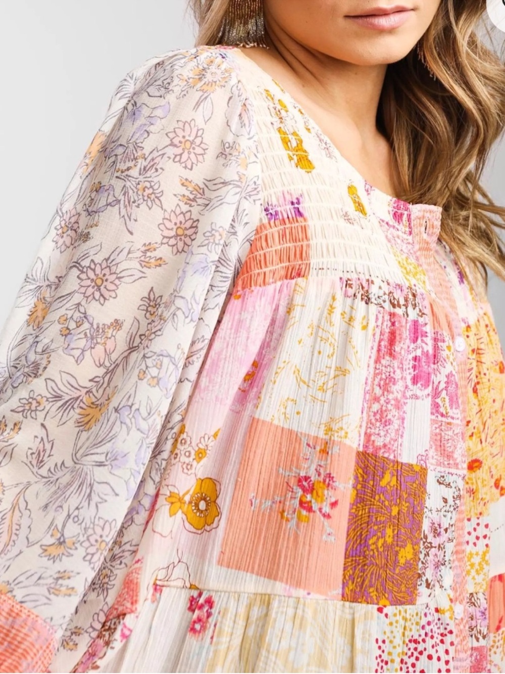 FREE PEOPLE California Soul boho kimono duster dress - Picture 3 of 7